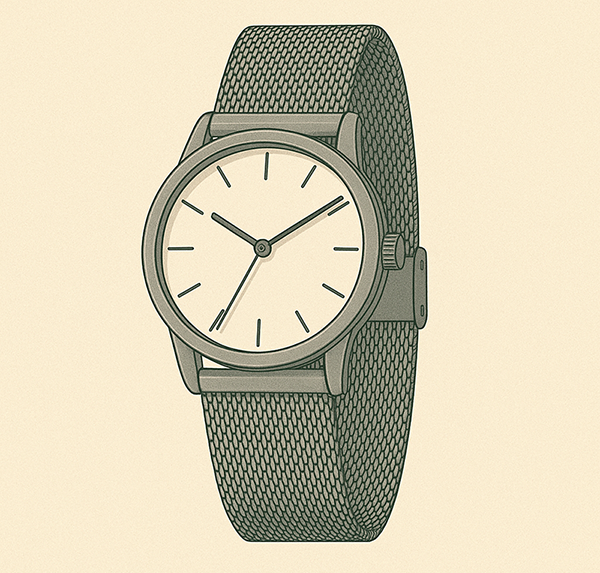 Illustation Bracelet Montre Milanais